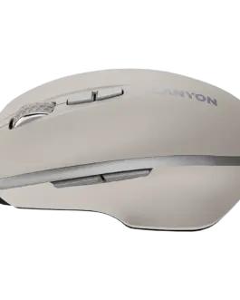 Alternative view of Безжична мишка CANYON mouse MW-21 BlueLED 7buttons Wireless Cosmic Latte