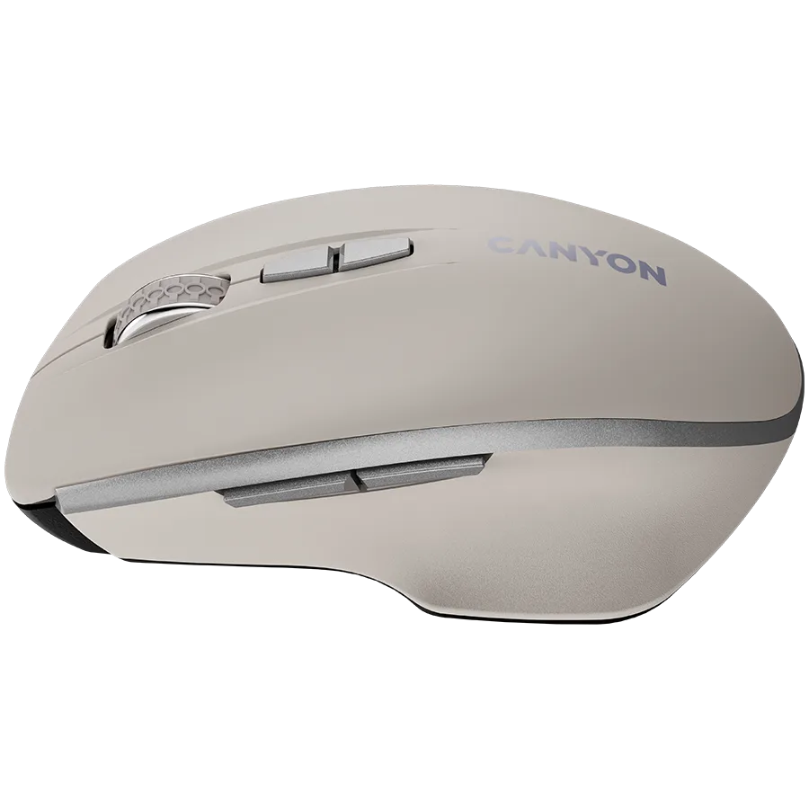 Безжична мишка CANYON mouse MW-21 BlueLED 7buttons Wireless Cosmic Latte - Image 32