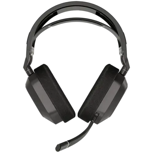Alternative view of Геймърски слушалки CORSAIR HS80 MAX Wireless Headset, Steel Gray - EU