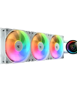 Alternative view of Охладител за процесор Охладител COUGAR POSEIDON ELITE ARGB 360 White AiO Liquid Watercooling
