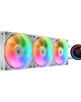 Alternative view of Охладител за процесор Охладител COUGAR POSEIDON ELITE ARGB 360 White AiO Liquid Watercooling