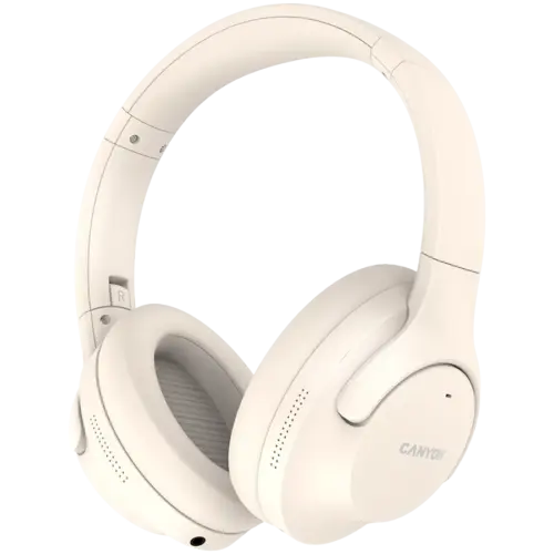 Bluetooth слушалки CANYON headset OnRiff 10 ANC Beige