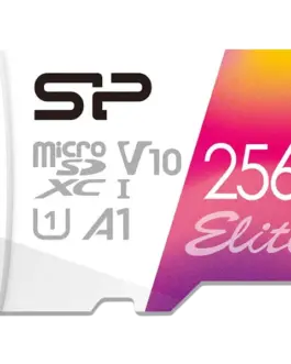 Карта памет SILICON POWER 256GB Elite microSDHC/SDXC U1 V10 Full HD 1080p