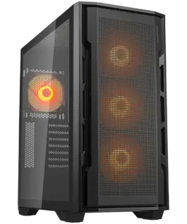 Кутия за компютър COUGAR UNIFACE RGB PC Case Mid Tower Black