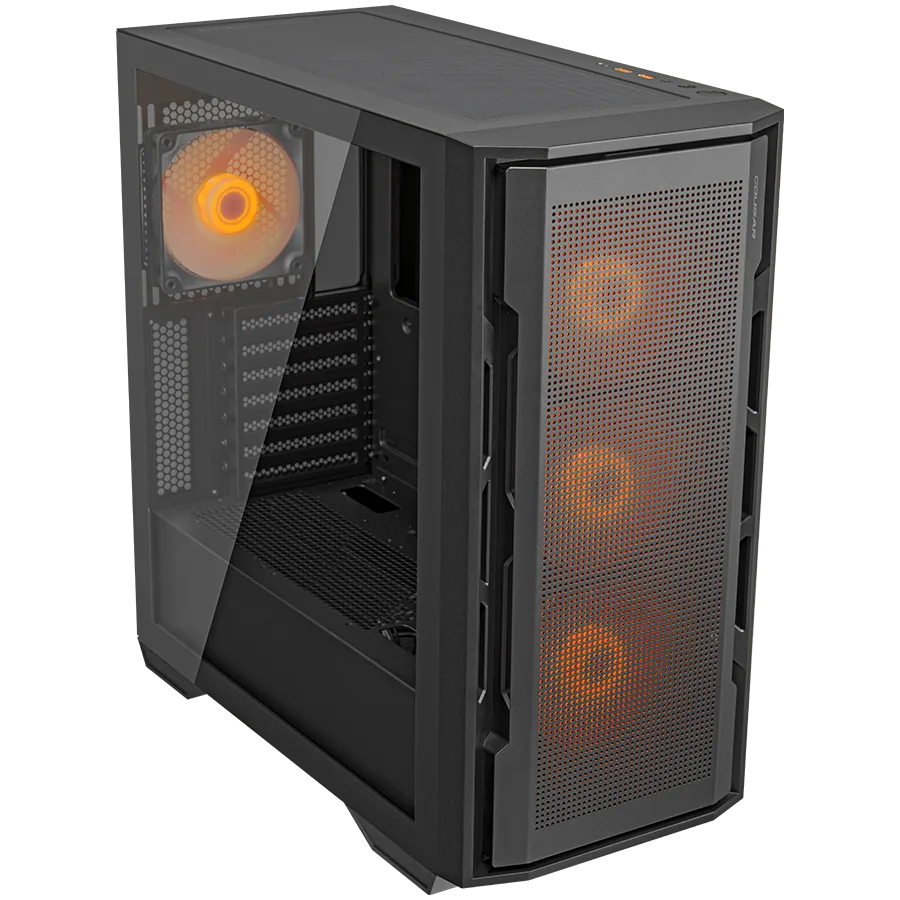 Кутия за компютър COUGAR UNIFACE RGB PC Case, Mid Tower, Black - Image 38