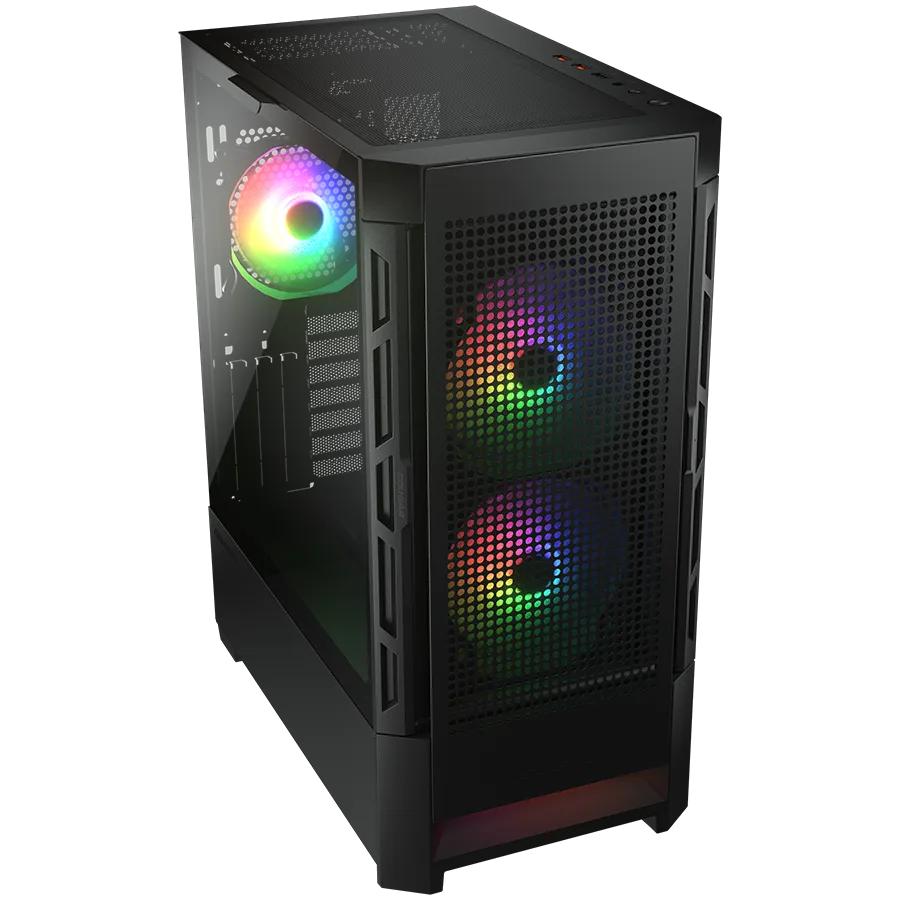 Кутия за компютър COUGAR AIRFACE RGB PC Case, Mid Tower, Black - Image 43