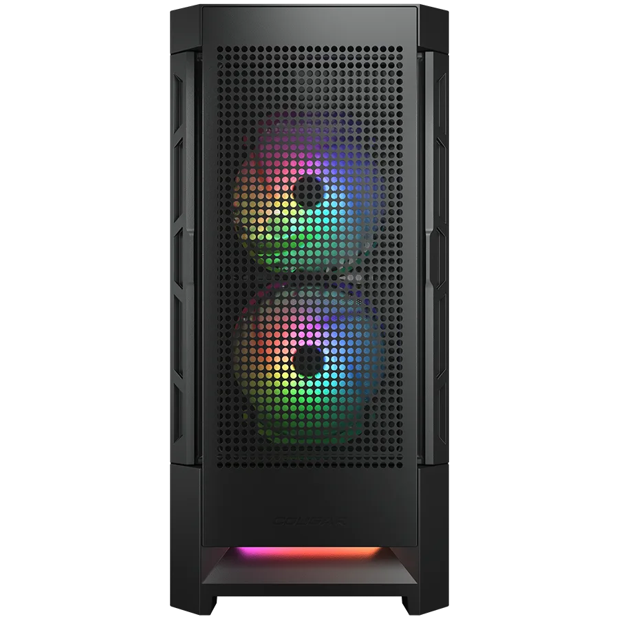 Кутия за компютър COUGAR AIRFACE RGB PC Case, Mid Tower, Black - Image 44