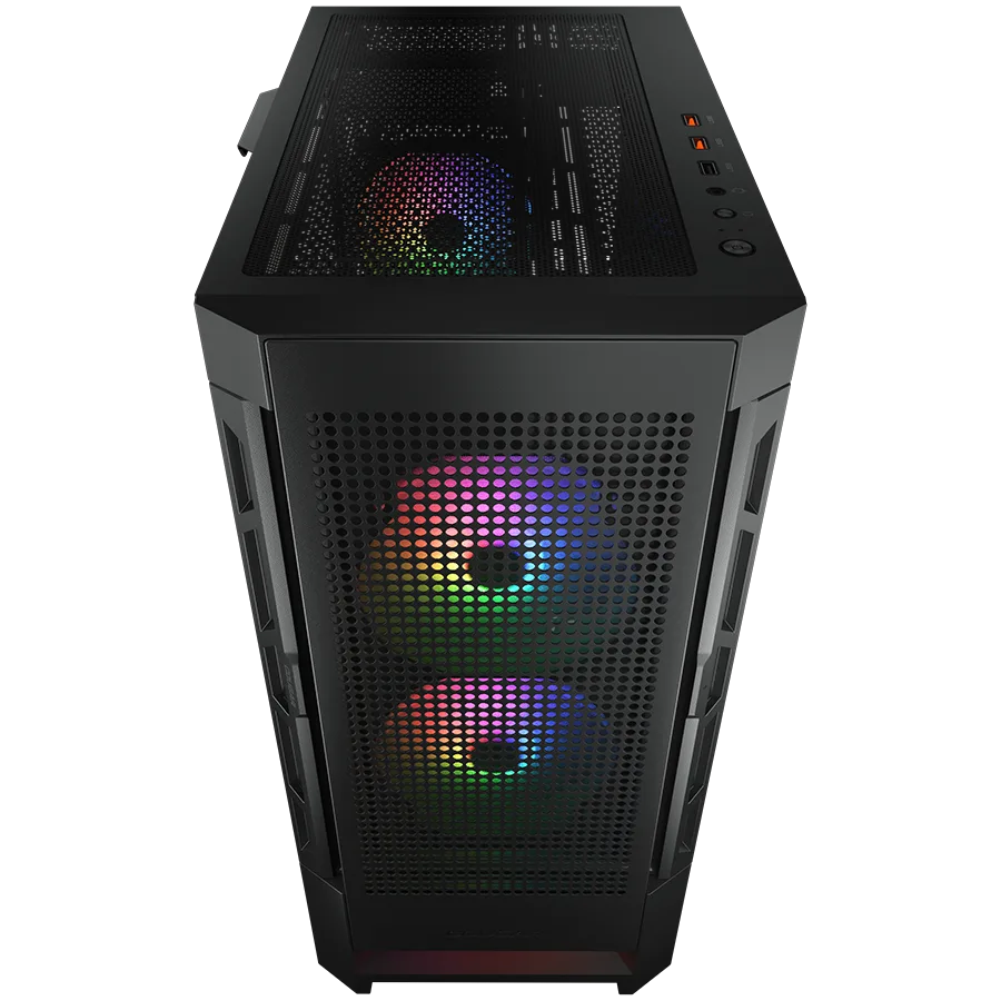 Кутия за компютър COUGAR AIRFACE RGB PC Case, Mid Tower, Black - Image 45