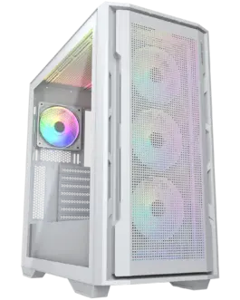 Кутия за компютър COUGAR UNIFACE RGB PC Case Mid Tower White