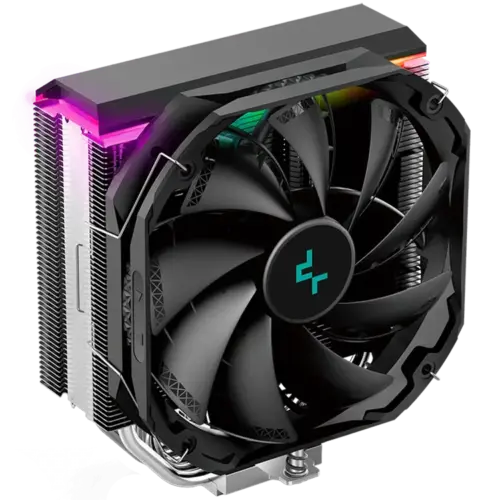 Охладител за процесор Охладител DeepCool AS500 CPU Air Cooler 1x140mm PWM Fan Addressable RGB LED Intel LGA2066/2011-v3/