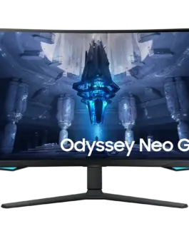 Монитор Monitor LED Samsung LS32BG750NPXEN Odyssey G75NB 32" UHD Curved 1000R 16:9 (3840x2160) VA 165Hz 350 cd/㎡ 1m:1 Q