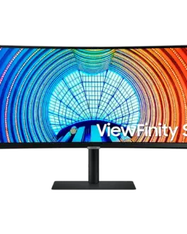Монитор Monitor LED Samsung LS34C650TAUXEN HRM S65TC 34" UWQHD Curved 1000R 21:9 (3440x1440) VA 100Hz 350 cd/㎡ 3000:1 HD