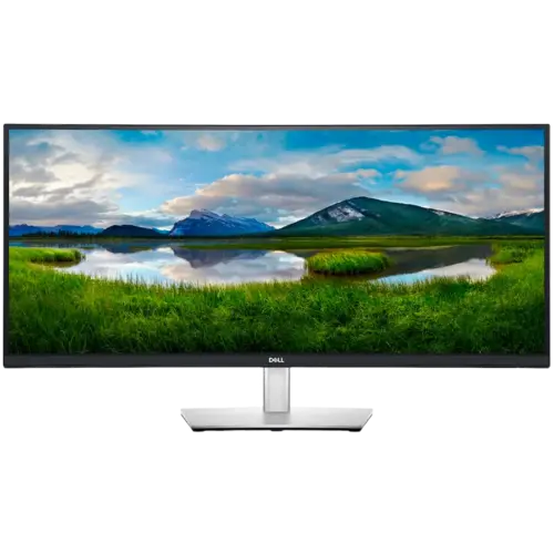 Монитор Dell P3424WE Curved USB-C Hub Monitor LED 34" WQHD 3440x1440 60Hz 21:9 3800R IPS Anti-glare 3H Hard Coating Comf