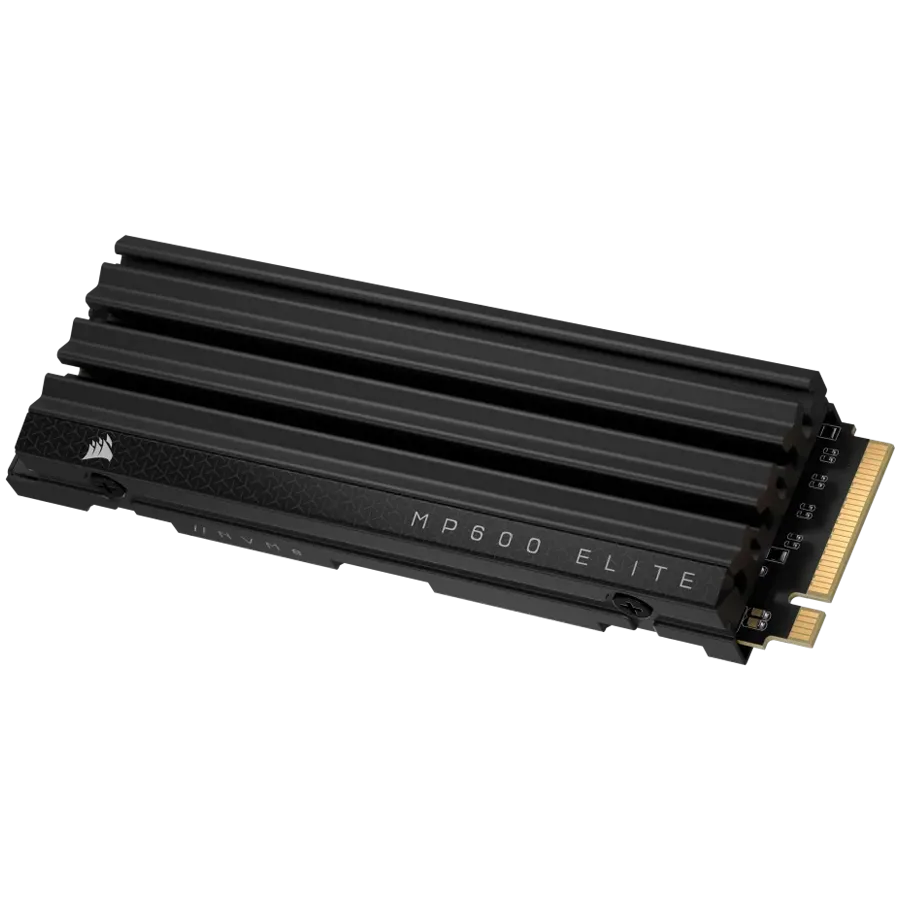 SSD диск CORSAIR MP600 ELITE 2TB Gen4 PCIe x4 NVMe M.2 SSD with heatsink (r/zw 7000/6500MB/s)