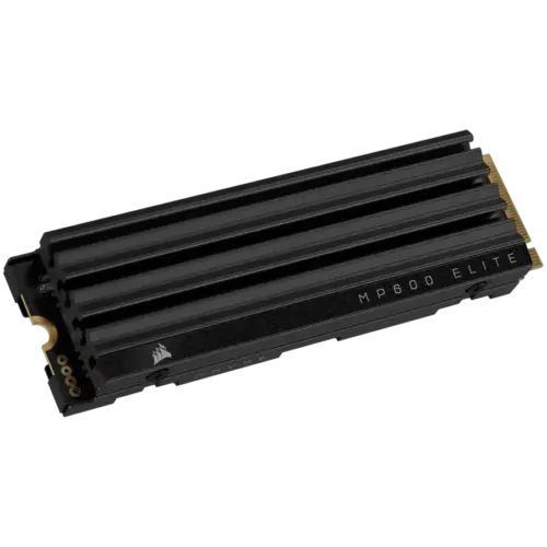 Alternative view of SSD диск CORSAIR MP600 ELITE 2TB Gen4 PCIe x4 NVMe M.2 SSD with heatsink (r/zw 7000/6500MB/s)