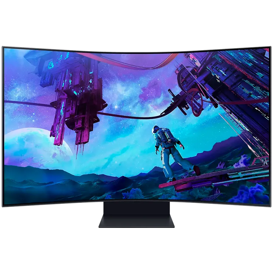 Монитор Monitor LED Samsung LS55CG970NUXDU Odyssey G97NC 55" UHD Curved 1000R 16:9 (3840x2160) VA 165Hz 600 cd/㎡ 1m:1 HD