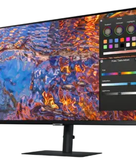 Alternative view of Монитор Monitor LED Samsung LS32B800PXPXEN HRM S80PB, 32 UHD FLAT 16:9 (3840x2160) IPS 60Hz, 350 cd/2, 1000:1, HDR600, 5ms, 178/178, 1xDP 1xHDMI, 3xUSB 3.0, 1xUSB-C (90W), 3.5 Jack, Tilt/Pivot/Swivel/HeightAdj, VESA 100x100, 3Y