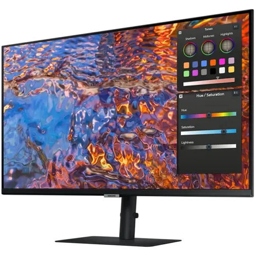 Alternative view of Монитор Monitor LED Samsung LS32B800PXPXEN HRM S80PB, 32 UHD FLAT 16:9 (3840x2160) IPS 60Hz, 350 cd/2, 1000:1, HDR600, 5ms, 178/178, 1xDP 1xHDMI, 3xUSB 3.0, 1xUSB-C (90W), 3.5 Jack, Tilt/Pivot/Swivel/HeightAdj, VESA 100x100, 3Y