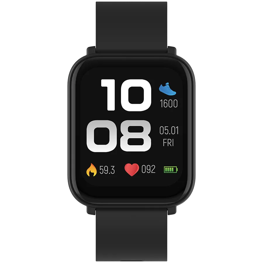 Смарт часовник CANYON smart watch Easy SW-54 Black