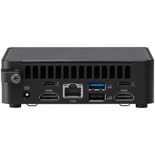 Alternative view of Полуготова система Полуготова система ASUS NUC 14pro/RNUC14RVKU500002I/Intel Ultra 5 125H/Intel Arc graphics/4xUSB/M.2 22x80 NVMe; 22x42 NVMe/2,5Gbe LAN/2xHDMI/ 2x Thunderbolt 4 (USB-C+DP)/no Storage/no RAM/AX211.D2WG.NV/no OS/EU Cord/Slim Kit(L6)/EA