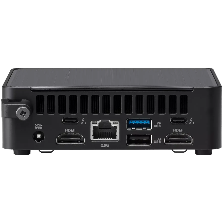Полуготова система Полуготова система ASUS NUC 14pro/RNUC14RVKU500002I/Intel Ultra 5 125H/Intel Arc graphics/4xUSB/M.2 22x80 NVMe; 22x42 NVMe/2,5Gbe LAN/2xHDMI/ 2x Thunderbolt 4 (USB-C+DP)/no Storage/no RAM/AX211.D2WG.NV/no OS/EU Cord/Slim Kit(L6)/EA - Image 30