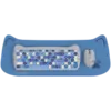 Клавиатура CANYON HSET-W6 EN Keyboard+Mouse Kitty Edition AAA+АА Wireless Blue
