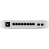 Kомутатор Ubiquiti USW-Pro-8-PoE-EU An 8-port Layer 3 switch with PoE+ and PoE++ output. Can power devices with up to 12