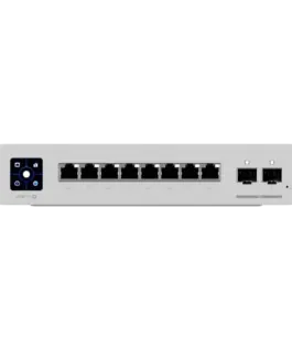 Kомутатор Ubiquiti USW-Pro-8-PoE-EU An 8-port Layer 3 switch with PoE+ and PoE++ output. Can power devices with up to 12