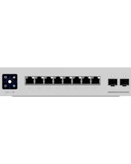 Kомутатор Ubiquiti USW-Pro-8-PoE-EU An 8-port Layer 3 switch with PoE+ and PoE++ output. Can power devices with up to 12
