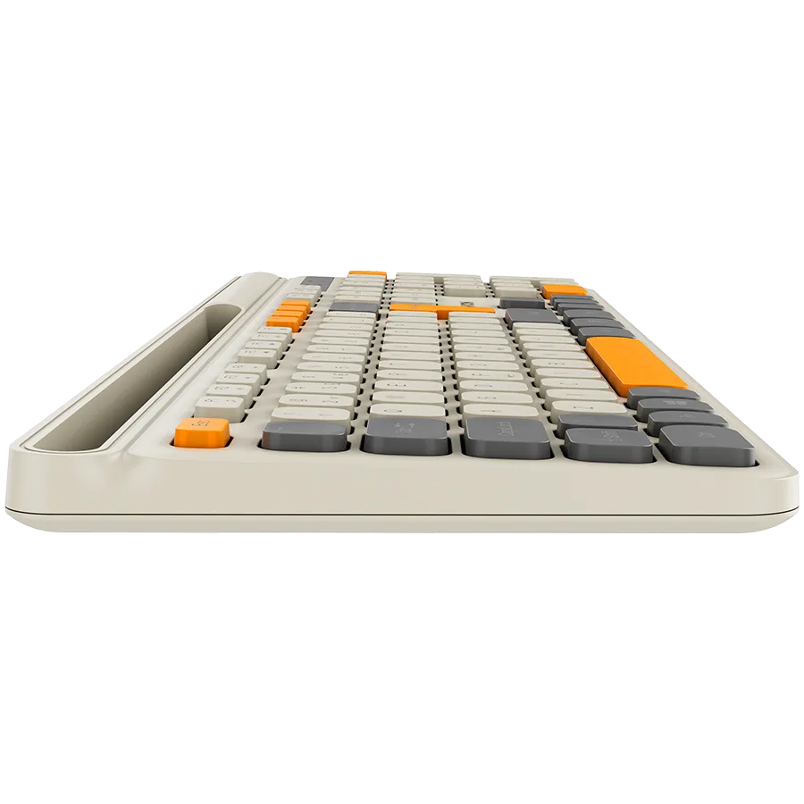 Клавиатура CANYON keyboard HKB-W03 EN AAA Wireless Beige - Image 3
