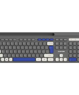 Клавиатура CANYON keyboard HKB-W03 EN AAA Wireless Grey