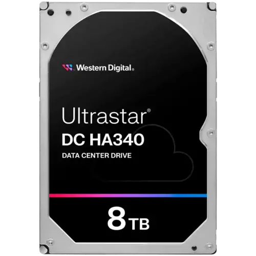 Хард диск HDD Server WD Ultrastar DC HA340 8TB 512e SE 3.5’’ 256MB 7200 RPM SATA SKU:
