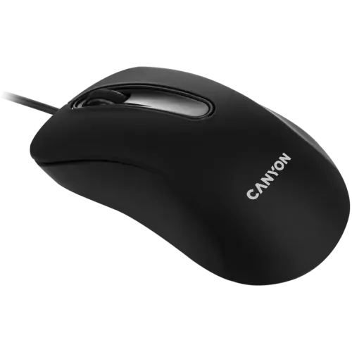 Alternative view of Мишка за компютър CANYON mouse CM-2 Wired Black