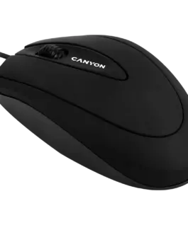 Alternative view of Мишка за компютър CANYON mouse CM-1 Wired Black