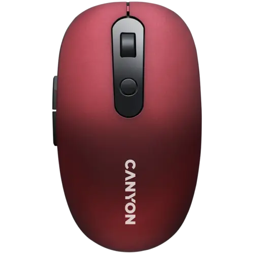 Безжична мишка CANYON mouse MW-9 Dual-mode Wireless Red