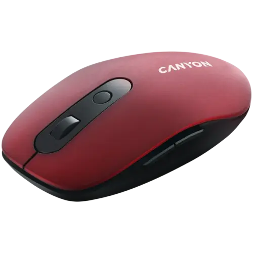 Alternative view of Безжична мишка CANYON mouse MW-9 Dual-mode Wireless Red