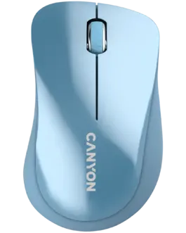 Безжична мишка CANYON MW-11 2.4 GHz Wireless mouse with 3 buttons DPI 1200 Battery:AAA*2pcs Blue67*109*38mm