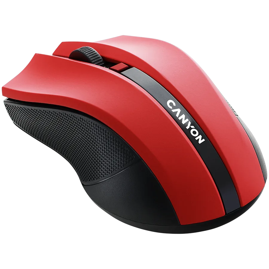 Безжична мишка CANYON mouse MW-5 Wireless Red - Image 54