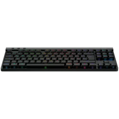 Alternative view of Геймърска клавиатура LOGITECH G515 LIGHTSPEED TKL - BLACK - US INTL - 2.4GHZ/BT - EMEA28i-935 - TACTILE