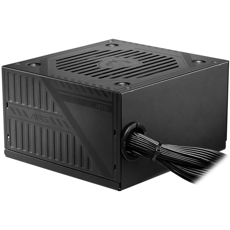 Захранване за компютър MSI MAG A650BNL Power Supply 650W, 80 PLUS Bronze, 120mm low noise Fan, Protections: OCP/OVP/OPP/OTP/SCP, Active PFC Design, Flat Cable Equipment, Dimensions: 150mmx140mmx86mm, 5Y Warranty - Image 24