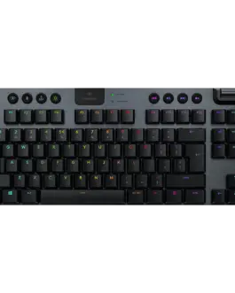 Геймърска клавиатура LOGITECH G915 X LIGHTSPEED TKL Wireless Gaming Keyboard - BLACK - US INTL - 2.4GHZ/BT - EMEA28i-935