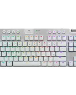 Геймърска клавиатура LOGITECH G915 X LIGHTSPEED Wireless Gaming Keyboard - WHITE - US INTL - 2.4GHZ/BT - EMEA28i-935 -