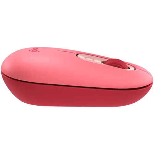 Alternative view of Мишка за компютър LOGITECH POP Mouse with emoji - ROSE - BT - EMEA28i-935 - FY25,TERRA