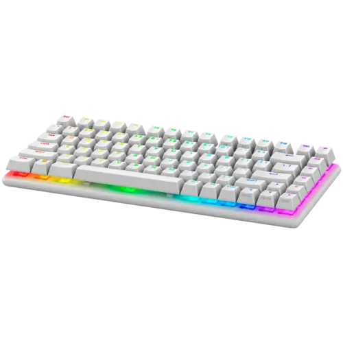 Alternative view of Геймърска клавиатура Alienware Pro Wireless Gaming Keyboard - US (QWERTY) (Lunar Light)