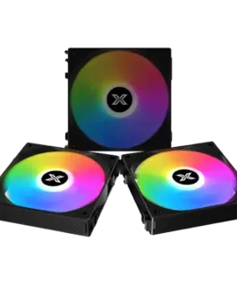 Вентилатор Starlink EN41303 3PCS Black Easy Clip On & Smart Link Fan2PCS ARGB & PWM CableMini ARGB ControllerColor