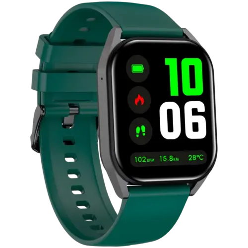 Alternative view of Смарт часовник CANYON smart watch Chatter SW-58 BT-CALL Black Green