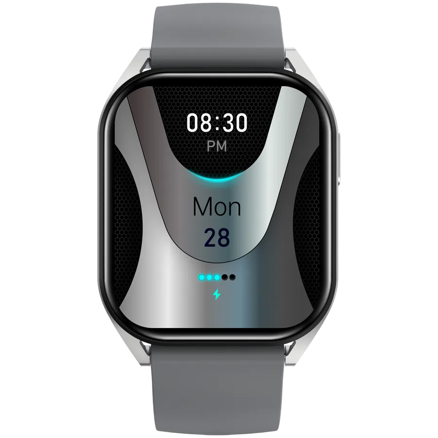 Смарт часовник CANYON smart watch Chatter SW-58 BT-CALL Silver Grey