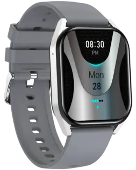 Alternative view of Смарт часовник CANYON smart watch Chatter SW-58 BT-CALL Silver Grey
