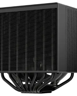 Alternative view of Охладител за процесор Охладител DeepCool ASSASSIN 4S, CPU Air Cooler, 2x140mm FDB Fans, Fan Speed Switch, TDP 280W, 7 Heatpipes, LGA2066/2011-v3/2011/1700/1200/115x, AMD AM5/AM4, Black, 6Y, R-ASN4S-BKGPMN-G