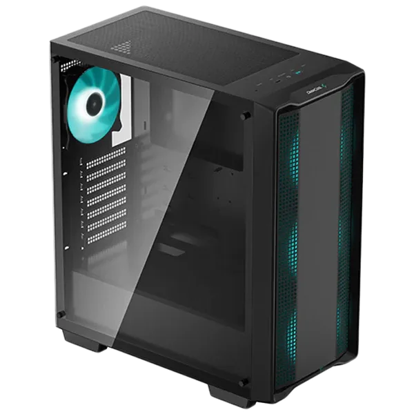 Кутия за компютър DeepCool CC560, Mid Tower, Mini-ITX/Micro-ATX/ATX, 1xUSB3.0, 1xUSB2.0, 1xAudio, 4x120mm Pre-Installed LED Fans, Tempered Glass, Mesh Panel - Image 22
